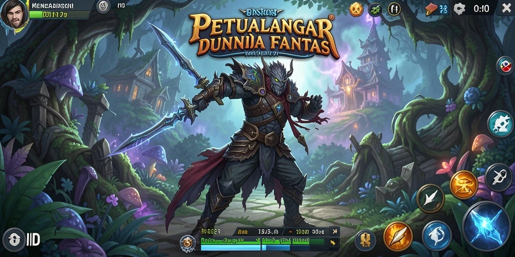 Screenshot gameplay 8ID menampilkan momen epik di dunia petualangan.