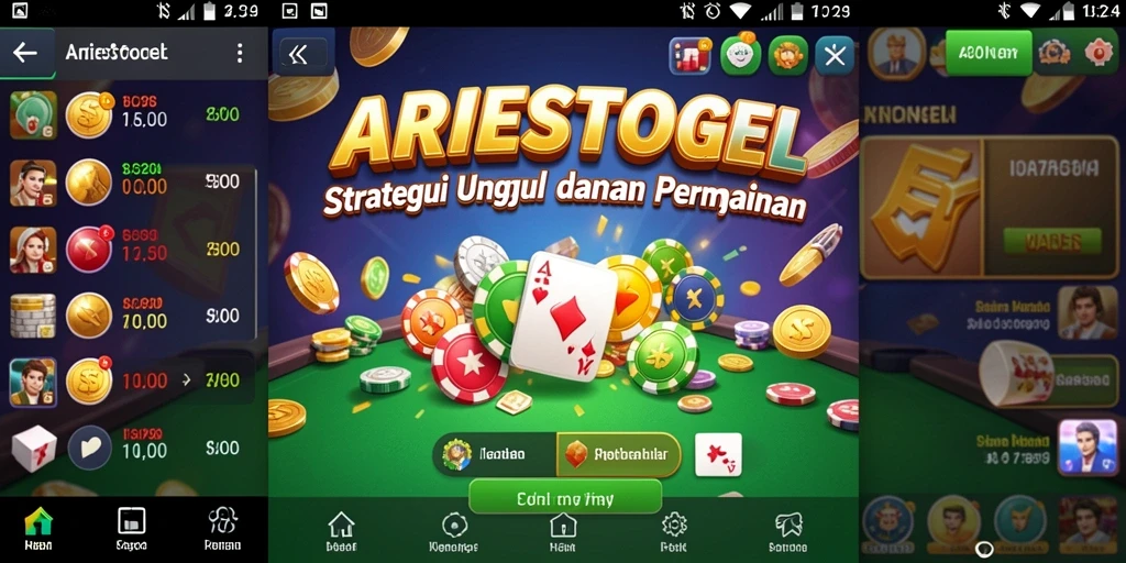 Tampilan menarik dari gameplay ARIESTOGEL dalam aksi strategi.