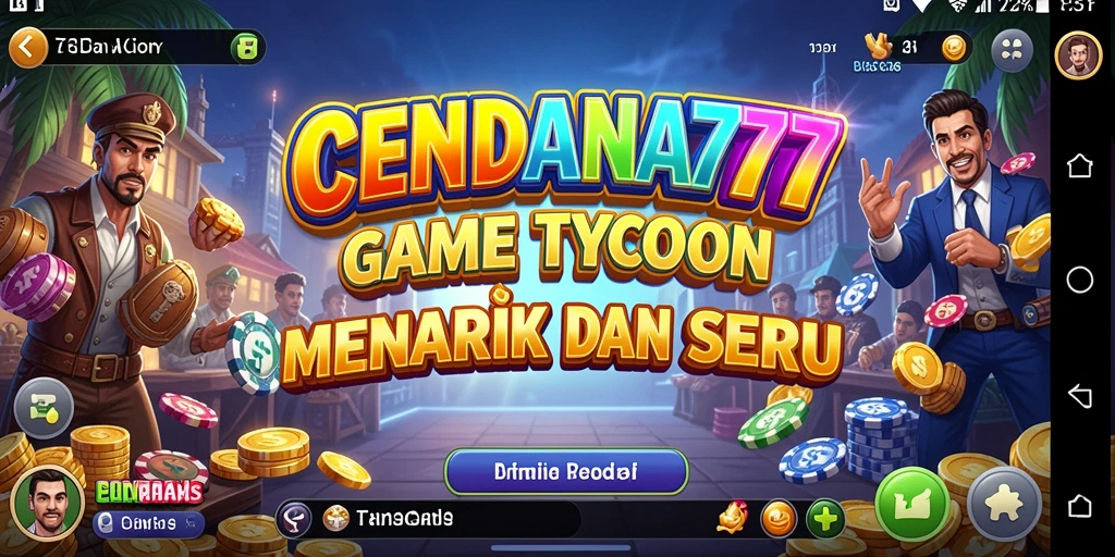 Tampilan gameplay seru dan interaktif di CENDANA777.