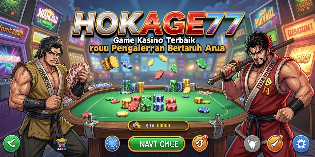 Tampilan menarik dari gameplay HOKAGE77 yang mendebarkan.