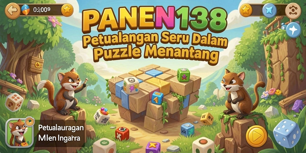 Screenshot gameplay PANEN138 dengan tantangan puzzle menarik.