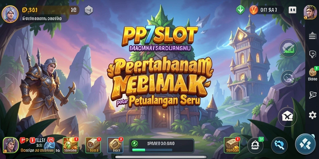 Screenshot gameplay PP7SLOT menampilkan strategi Tower Defense yang mengasyikkan.