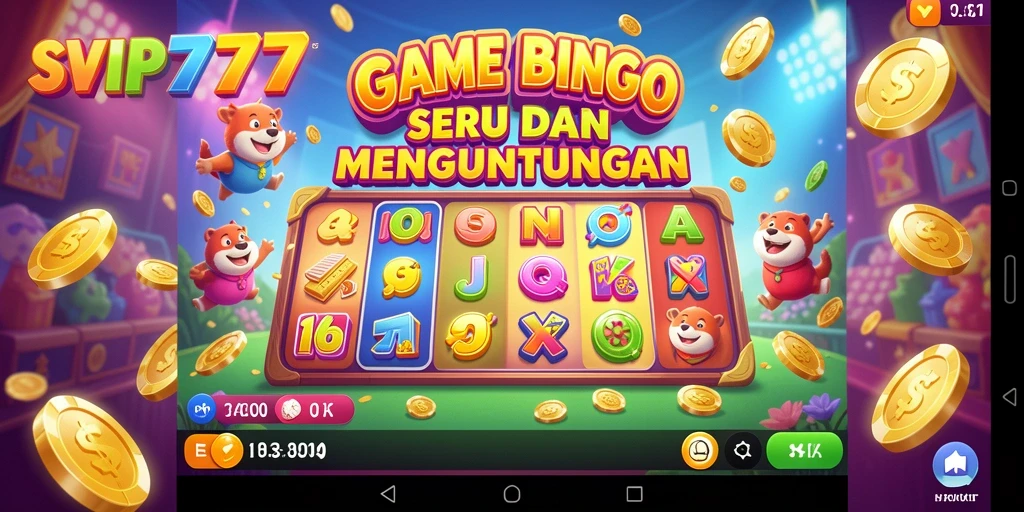 Gameplay seru SVIP777 dengan pengalaman Bingo yang menantang.
